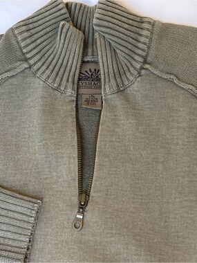 Flyshacker Clothing Company Men’s Large Quarter Zip Pullover Sweatshirt